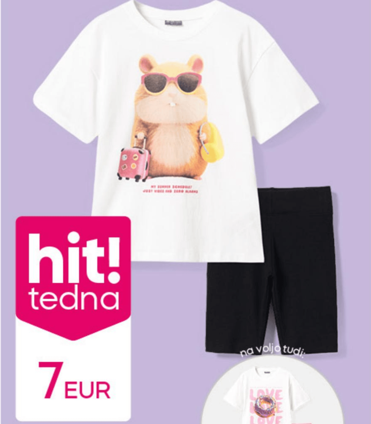 Komplet za deklice - Akcija v trgovini Pepco