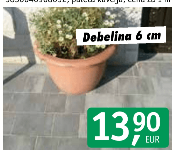 Tlakovec Moj dom Pegasus - Akcija v trgovini Jager