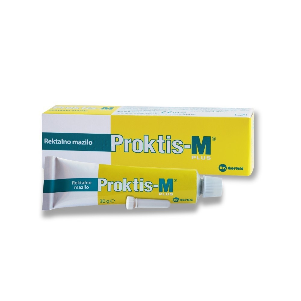 Proktis-M rektalno mazilo 30 ml Dr. Gorkić Akcija v trgovini E.Leclerc