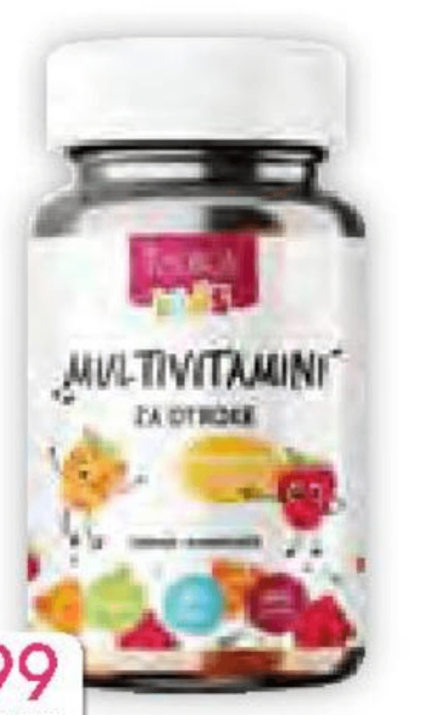 Malinca Multivitamini za otroke 60/1 - Akcija v trgovini Tuš