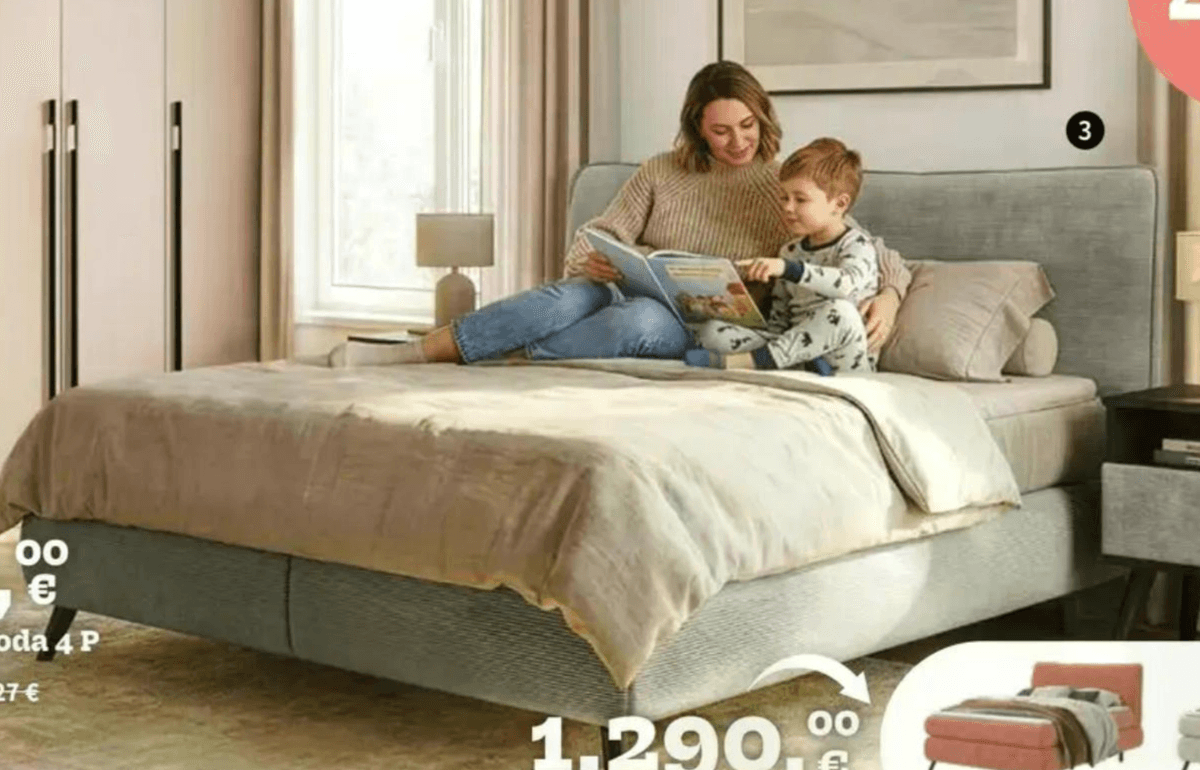 POLINA boxspring postelja - Akcija v trgovini Prima