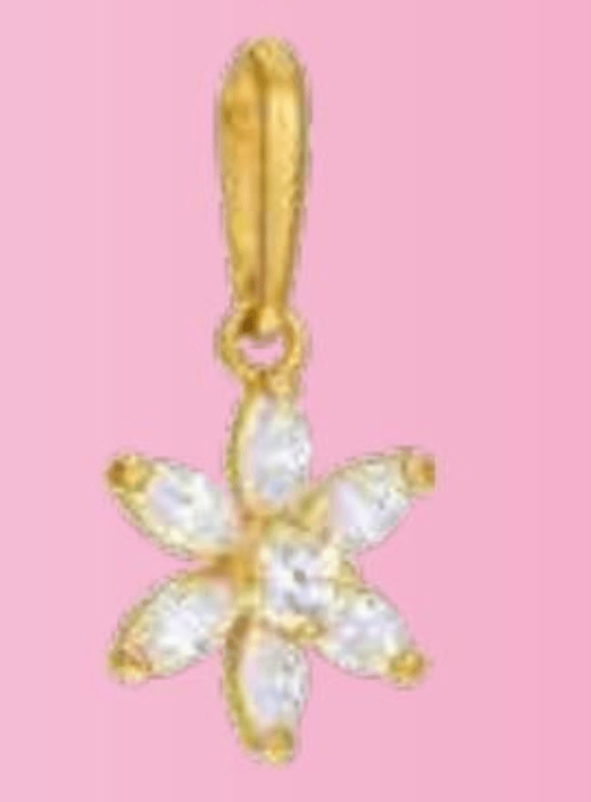 Obesek s cirkonijevimi oksidi 0,27 g - Akcija v trgovini E.Leclerc