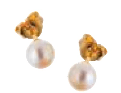 Uhani z gojenima biseroma - Akcija v trgovini E.Leclerc