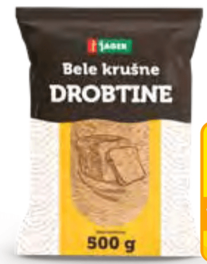 Bele krušne drobtine 500 g Jager - Akcija v trgovini Jager