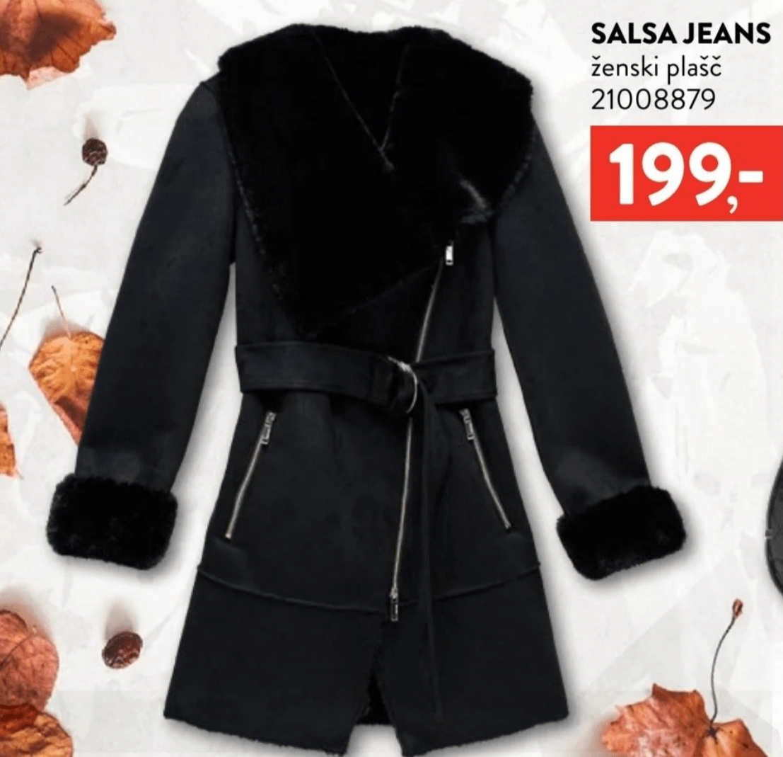 SALSA JEANS ženski plašč - Akcija v trgovini Regal Shop