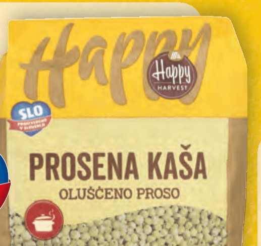 Prosena kaša 1 kg HAPPY HARVEST - Akcija v trgovini Hofer