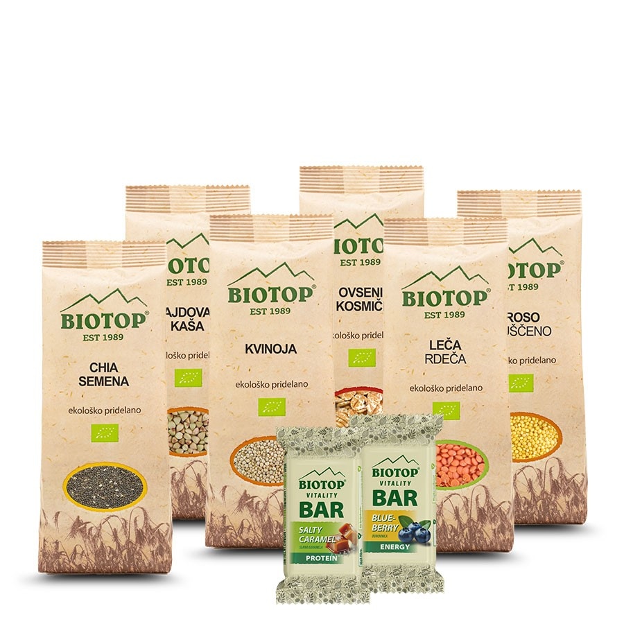 Bio chia semena 350 g Biotop Akcija v trgovini Spar