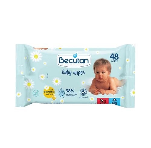 Becutan baby wipes Akcija v trgovini Spar