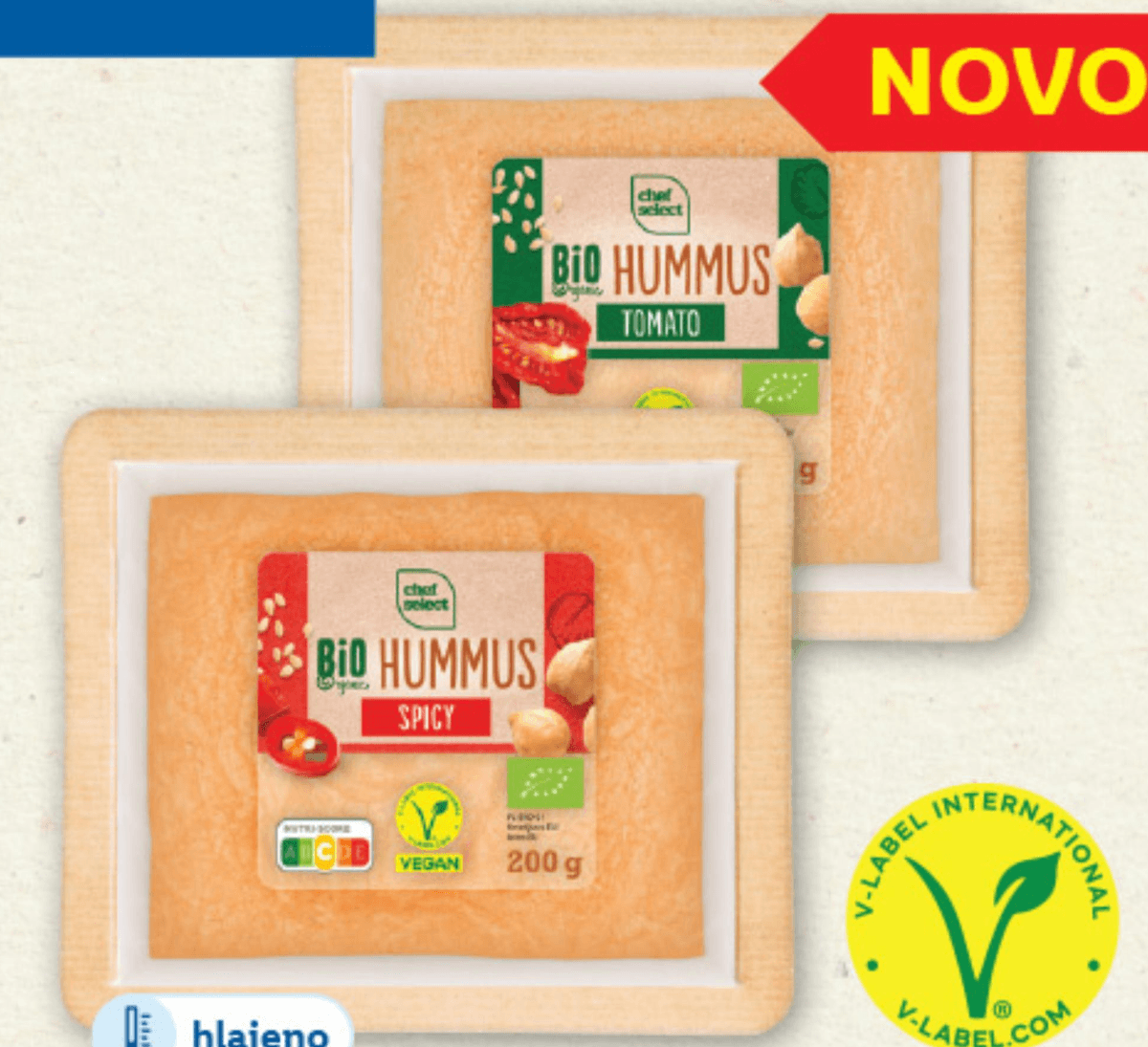 Chef Select Bio hummus 200 g - Akcija v trgovini Lidl