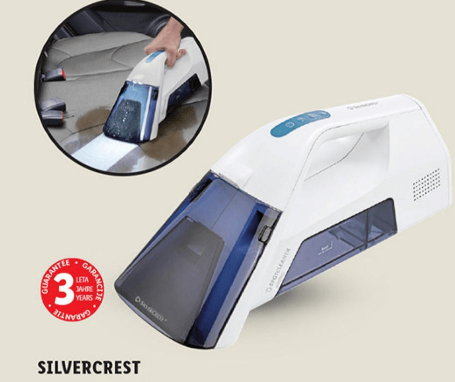 Silvercrest Akumulatorski odstranjevalnik madežev Akcija v trgovini Lidl