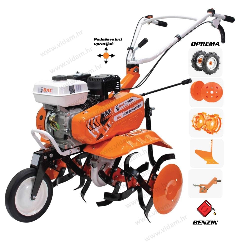 Motorni prekopalnik Ruris DAC 7000ACC2 - Akcija v trgovini Pevex