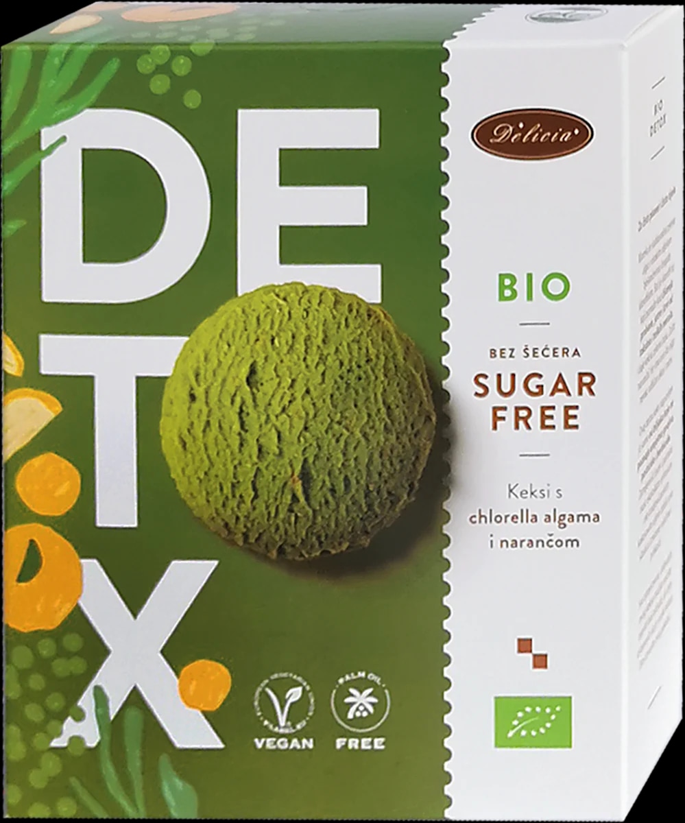 Bio Kekse Detox Delicia 125 g - Akcija v trgovini E.Leclerc