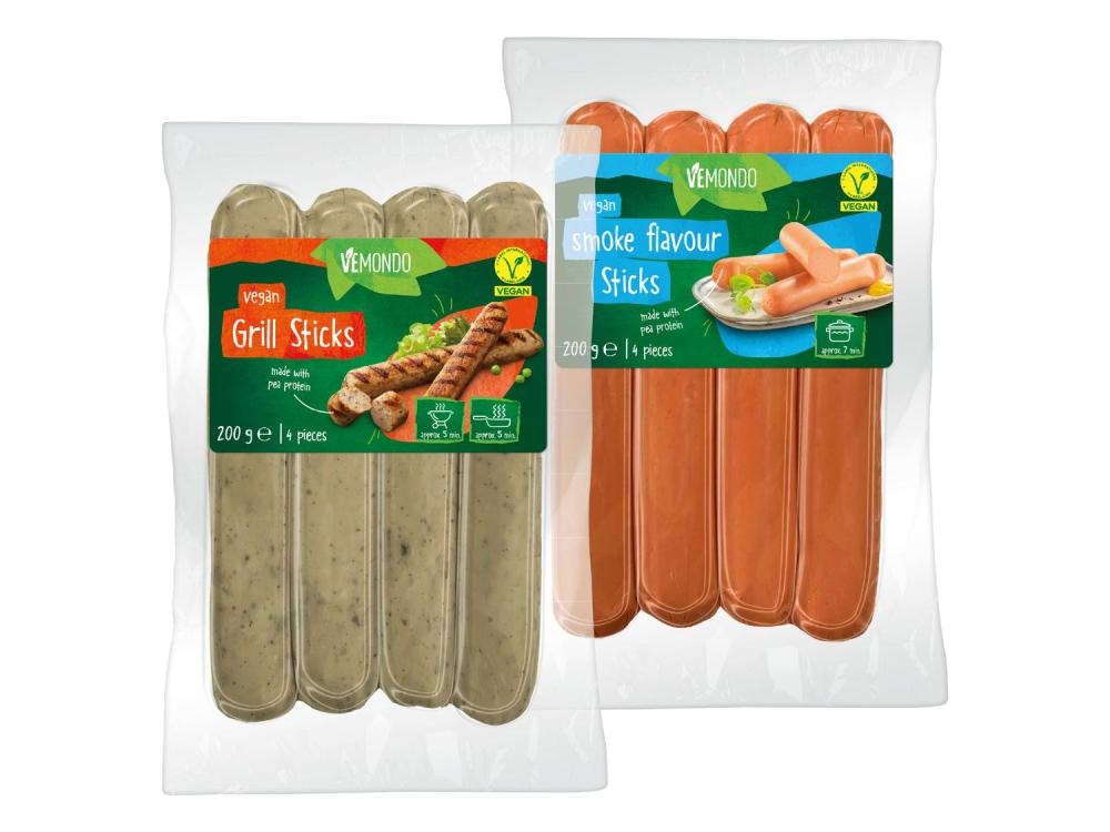 Vemondo Veganske klobasice 200 g - Akcija v trgovini Lidl