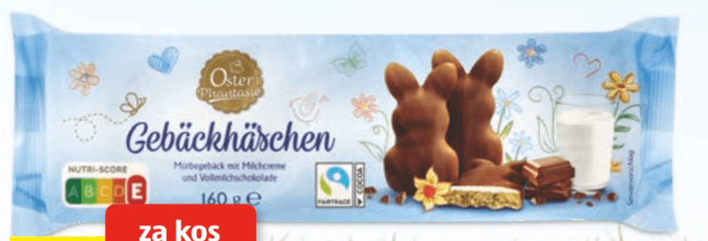 Osterphantasie Keksi z mlečno kremo 160 g Oster Phantasie - Akcija v trgovini Hofer
