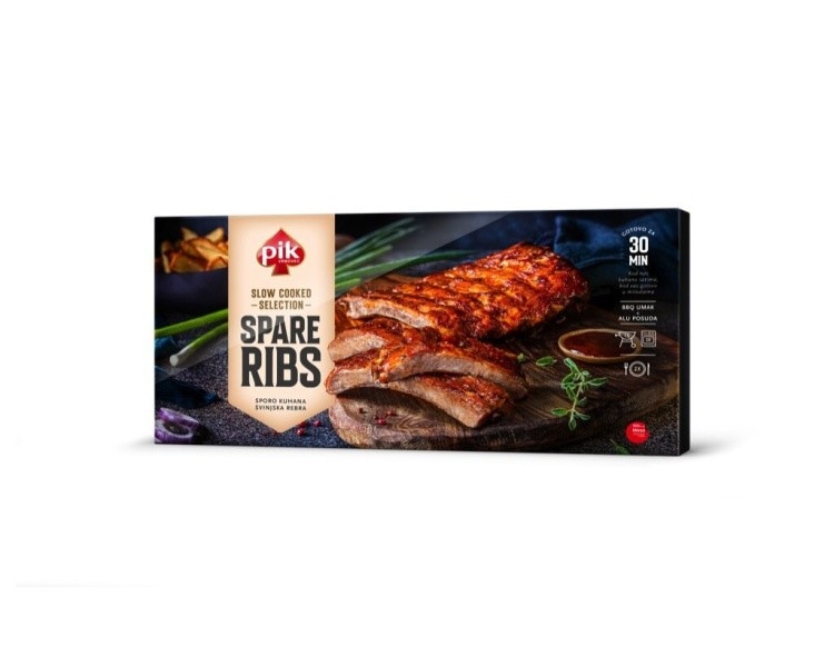 Svinjska marinirana rebra grill Pik Akcija u trgovini Mercator