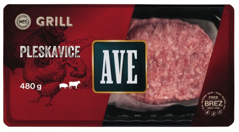 Čevapčiči AVE Grill 480g - Akcija v trgovini Mercator