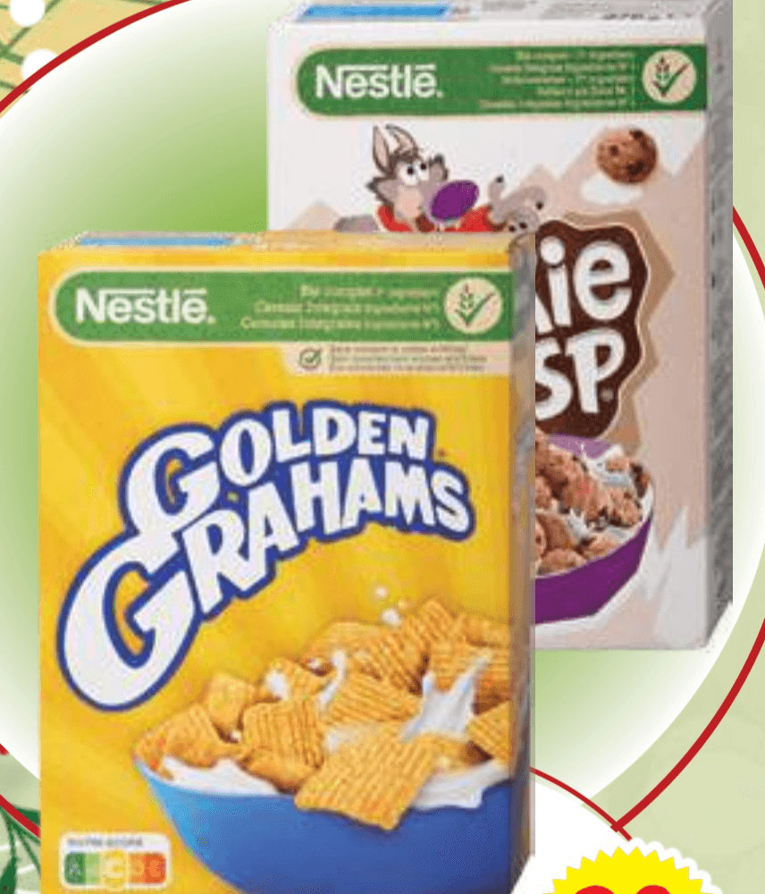 Kosmiči Nestlé 375 g - Akcija v trgovini E.Leclerc