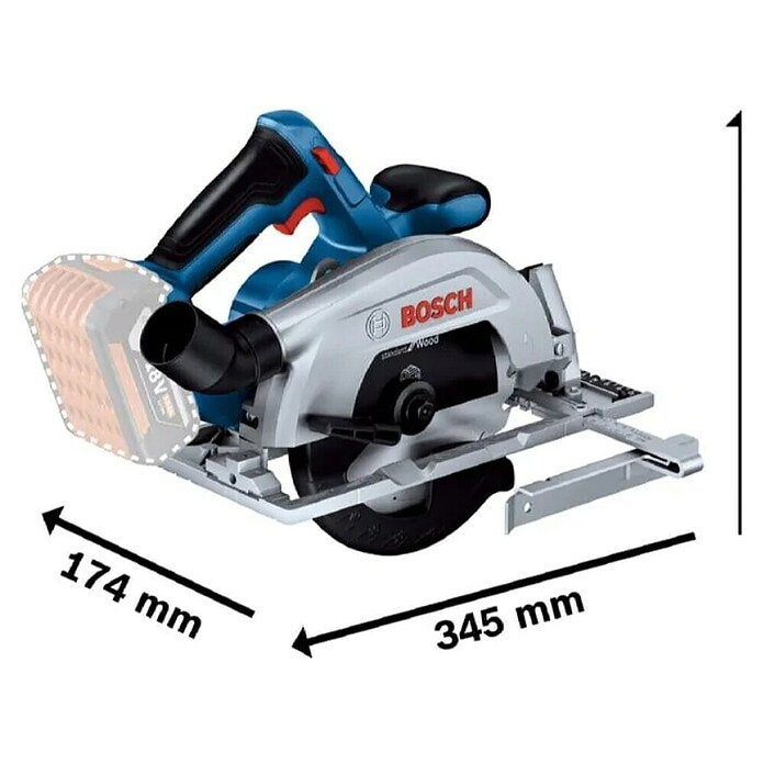 Ročna krožna žaga Bosch Professional - Akcija v trgovini Obi