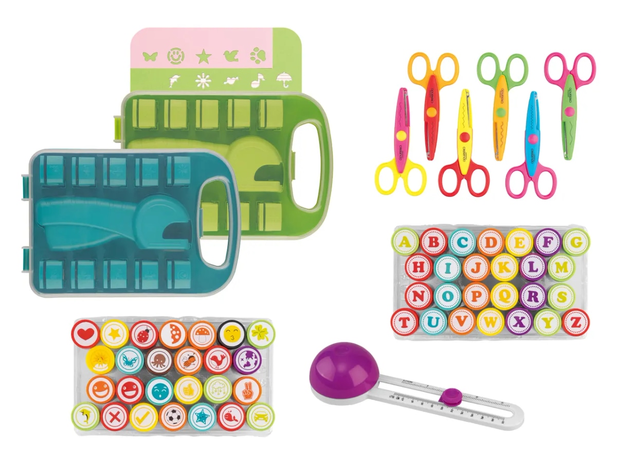 Crelando Izbor pripomočkov za ustvarjanje - Akcija v trgovini Lidl