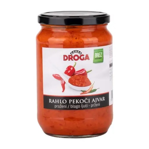 Pražen ajvar Droga 690 g Akcija v trgovini Jager