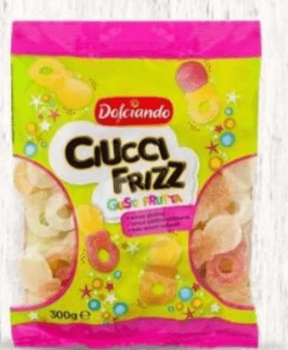 Dolciando Šumeče sadne dudice 300 g - Akcija v trgovini Eurospin