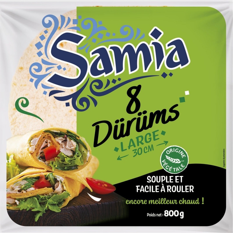 Tortilje Dürüms 16/1 Samia 1,6 kg - Akcija v trgovini E.Leclerc