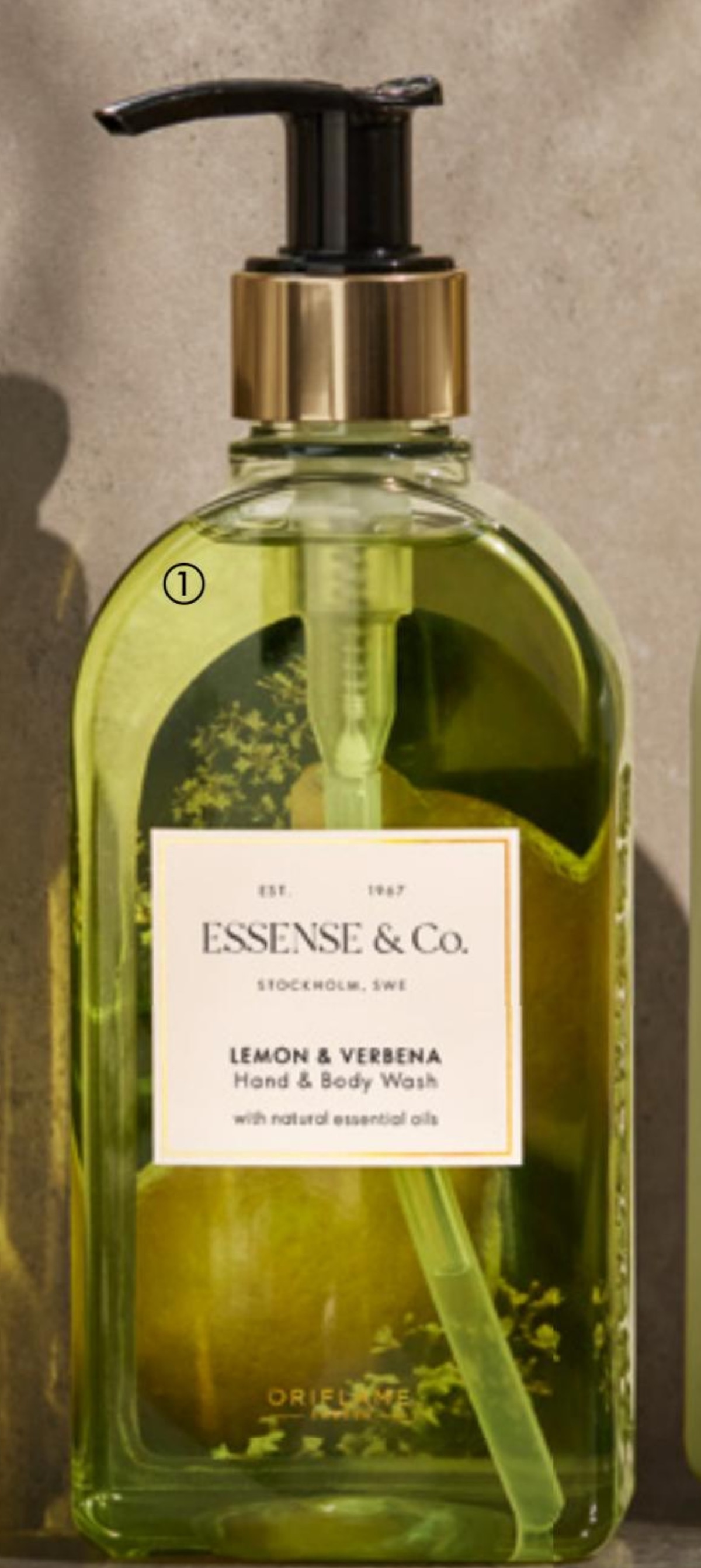 Essense&Co. tekoče milo za roke in telo Lemon & Verbena 300 ml - Akcija v trgovini Oriflame