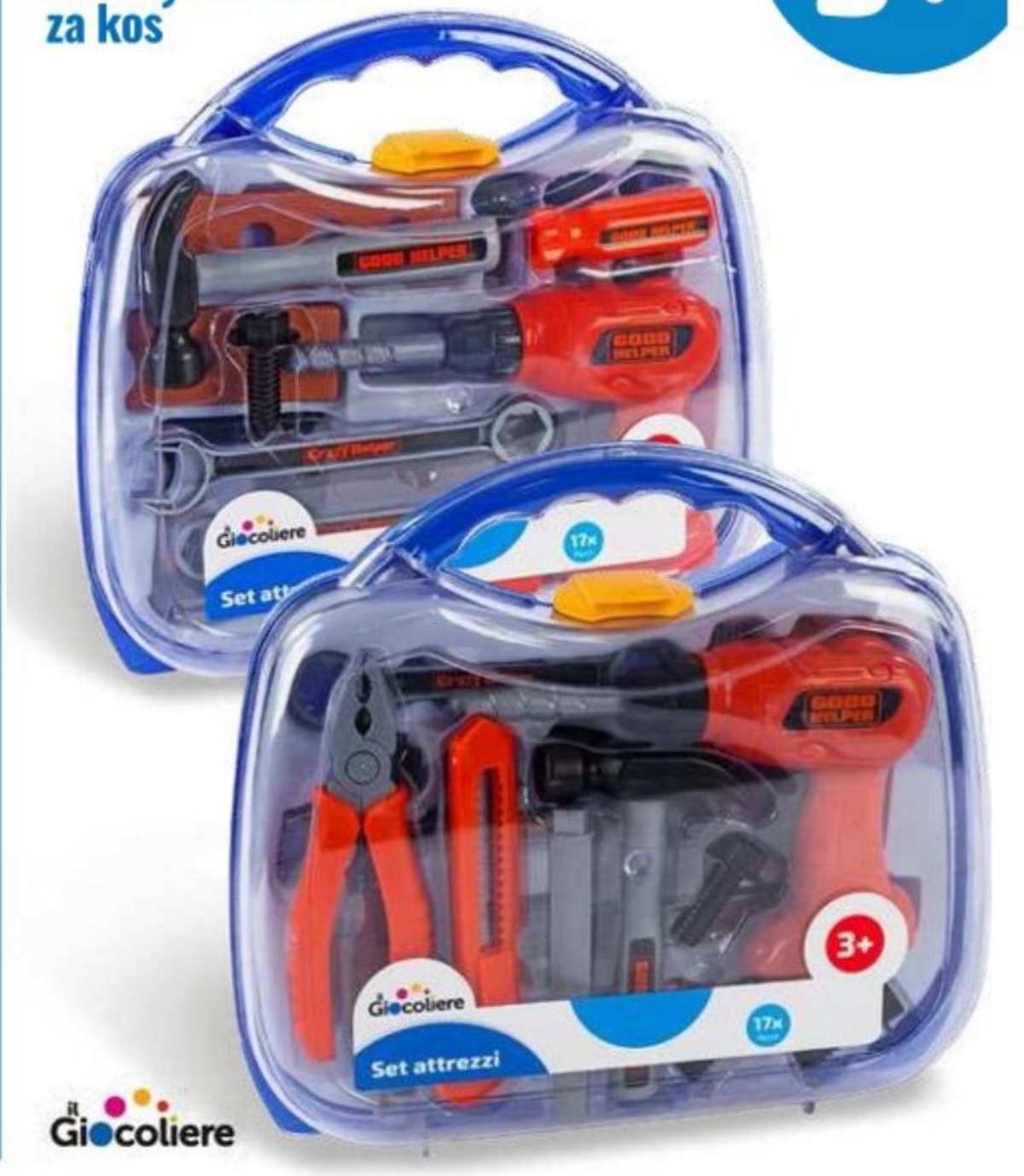 Kovček z orodjem Giocoliere - Akcija v trgovini Eurospin
