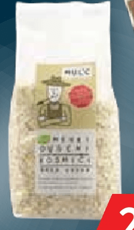 Bio kosmiči ovseni Mul'c 500 g - Akcija v trgovini Spar