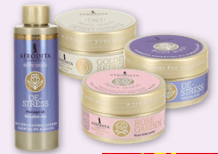 Afrodita Body Hugs - Akcija v trgovini Spar