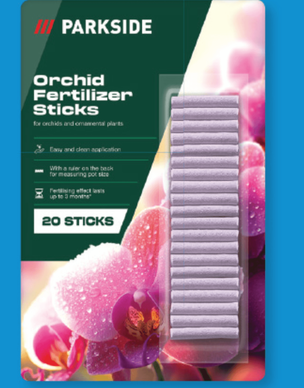 Gnojilne palčke za orhideje 20 kosov Parkside - Akcija v trgovini Lidl