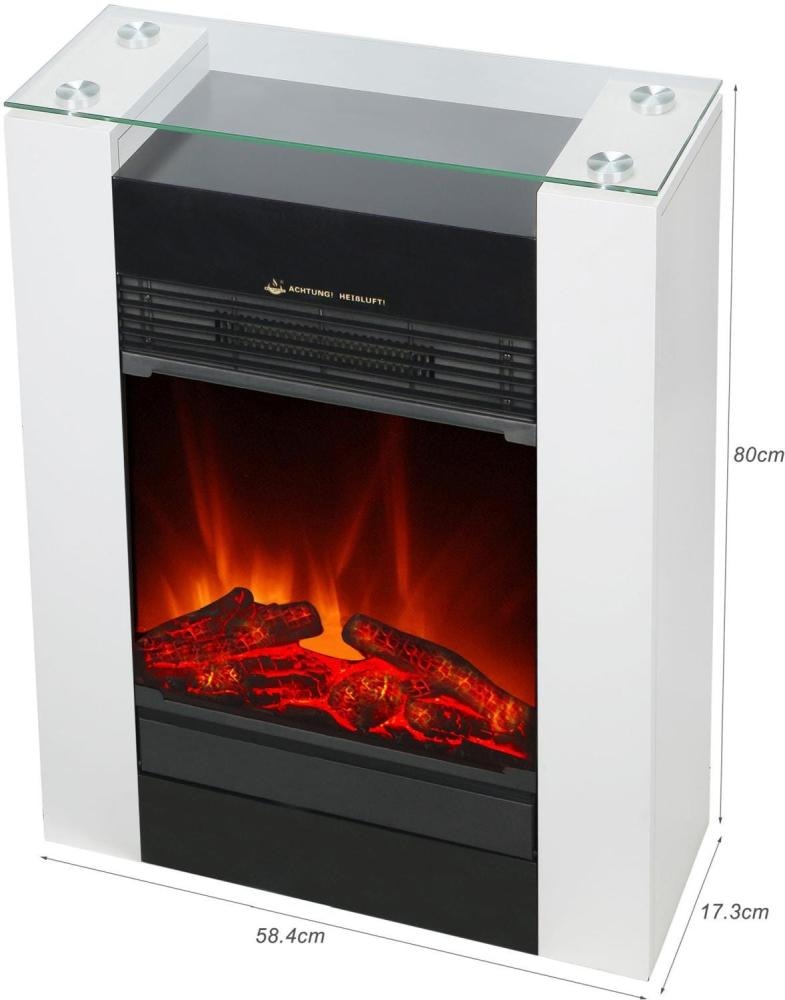 Električni kamin Tessin - Akcija v trgovini Obi