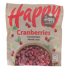 Happy Harvest Brusnice 200 g - Akcija v trgovini Hofer
