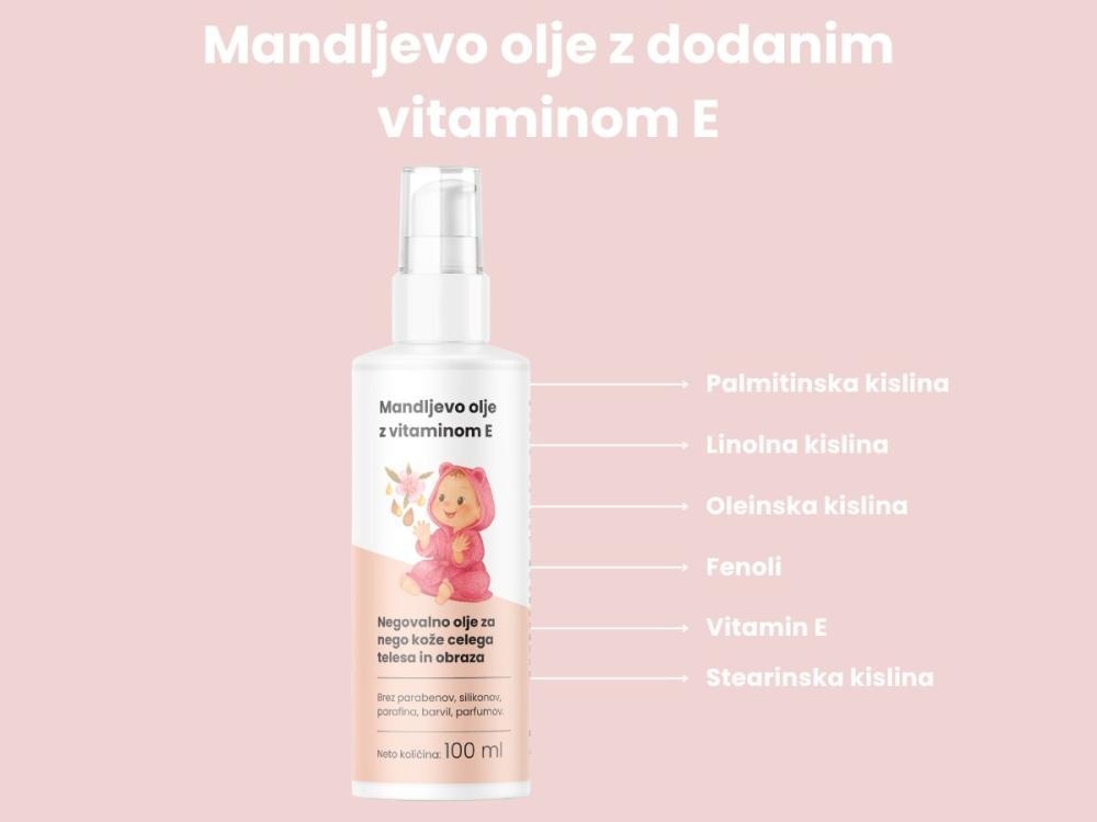 Mandljevo olje 100ml - Akcija v trgovini Tuš