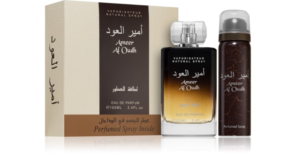 Unisex darilni set Lattafa Ameer Al Oudh cena za set - Akcija v trgovini E.Leclerc