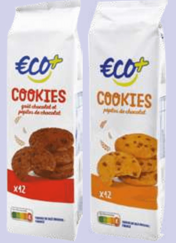 Eco Piškoti Cookies 200g - Akcija v trgovini E.Leclerc