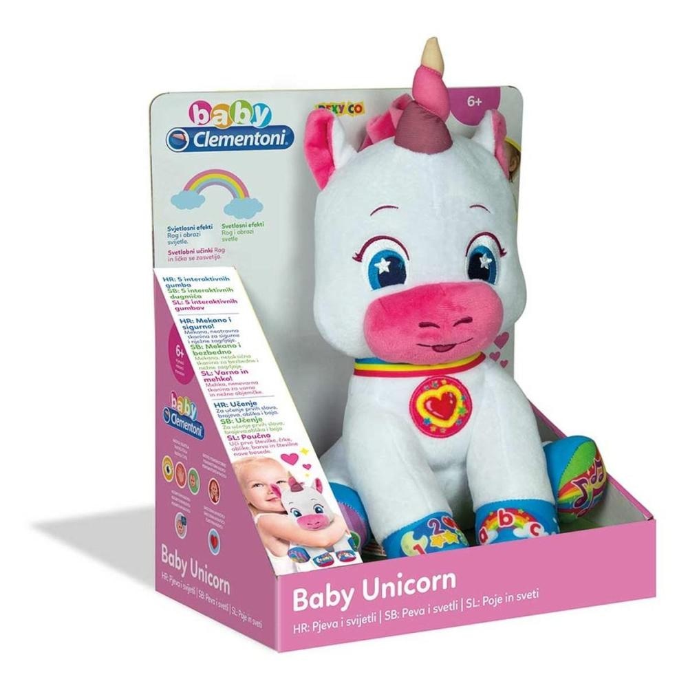 Interaktivni Dojenček Samorog Clementoni - Akcija v trgovini Mueller