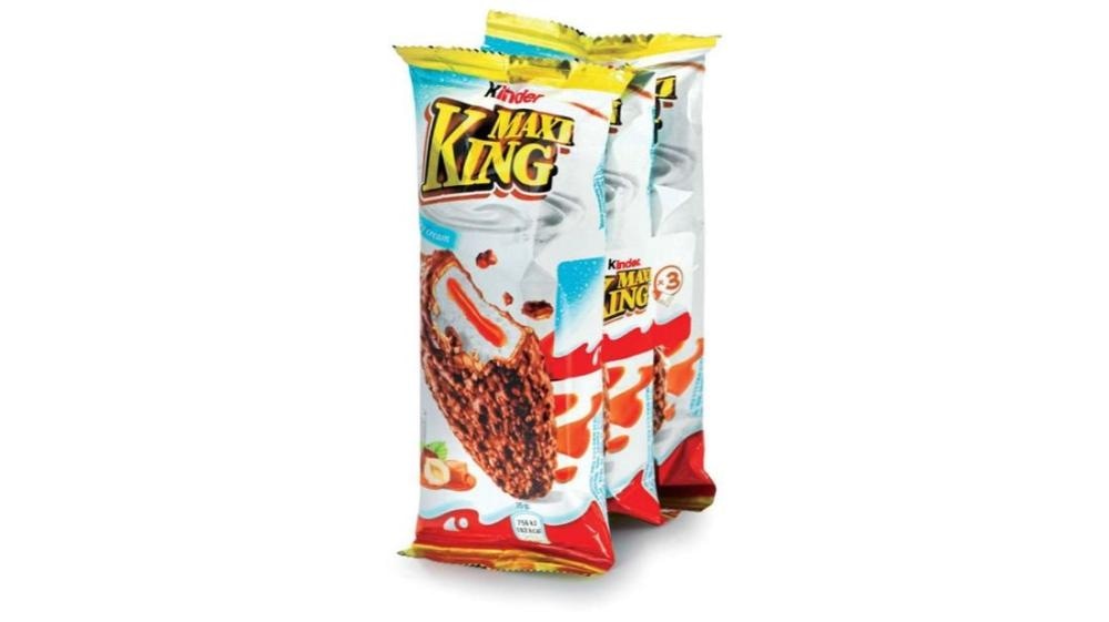 Mlečna rezina Kinder Maxi King 35g - Akcija v trgovini Mercator
