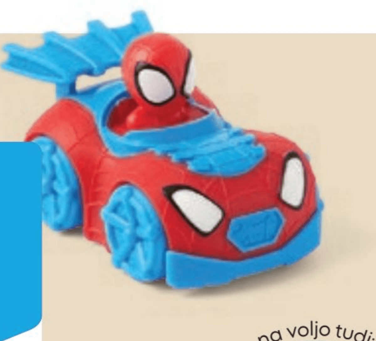 Vozilo Spidey - Akcija v trgovini Pepco