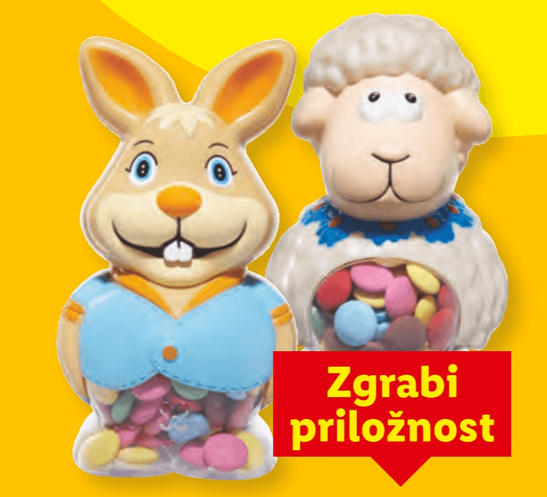 Favorina Figura s čokoladnimi bonboni 200 g - Akcija v trgovini Lidl