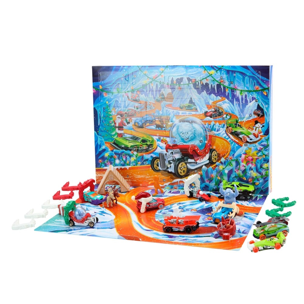 Hot Wheels Adventni koledar 2026 Akcija v trgovini Mueller