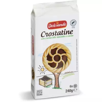 Dolciando mini pite kakav Crostatine 6 kosov / 240 g Akcija v trgovini Eurospin