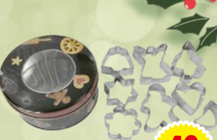 Set modelčkov za piškote 8/1 - Akcija v trgovini E.Leclerc