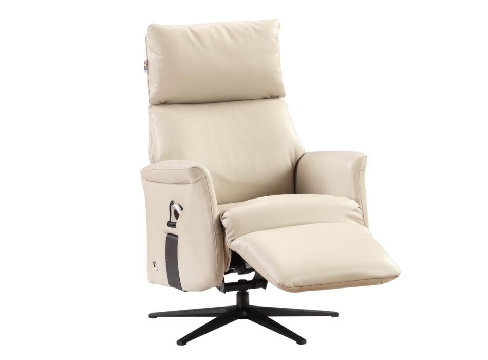 Usnjen vrtljiv počivalnik FLAVIA - Akcija v trgovini Harvey Norman