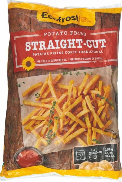 Pomfri Ecofrost 2.5 kg - Akcija v trgovini Tuš