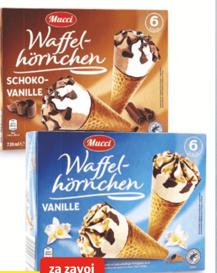Mucci Korneti 6 x 120 ml - Akcija v trgovini Hofer