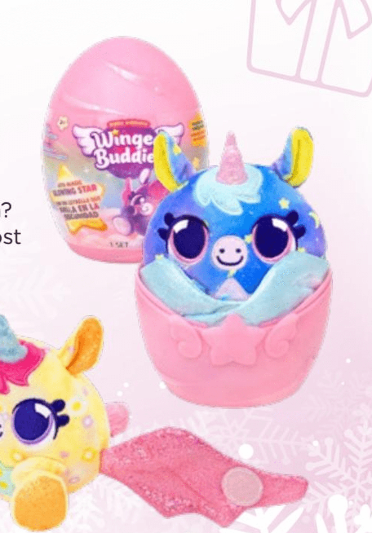 Krilati prijatelj presenečenja 10 x 7 x 11 cm Winged Buddies - Akcija v trgovini Baby Center