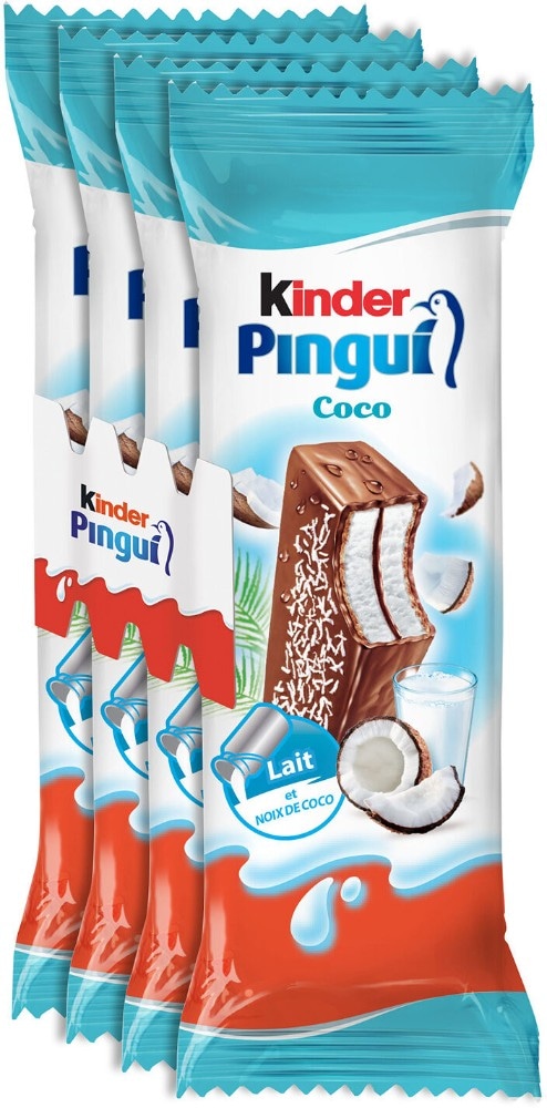 Kinder Pingui Coco 4 x 30 g Akcija v trgovini Lidl