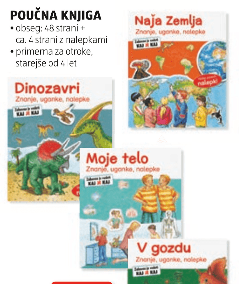 Poučna knjiga - Akcija v trgovini Hofer