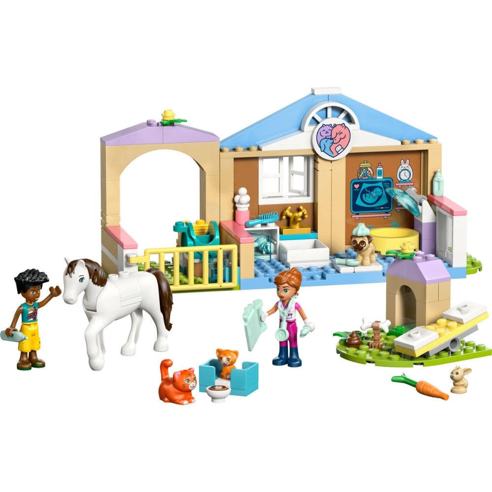 Kocke LEGO veterinarska klinika za živali Akcija v trgovini Mercator